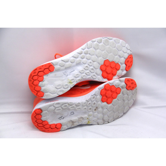 Nike Free 5.0 Running Shoes Womens Size 6 Orange Mesh Lightweight 807145-601 - Picture 9 of 11